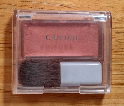 チーク カラー(ブラシ付)/ちふれ/パウダーチークを使ったクチコミ(1枚目)