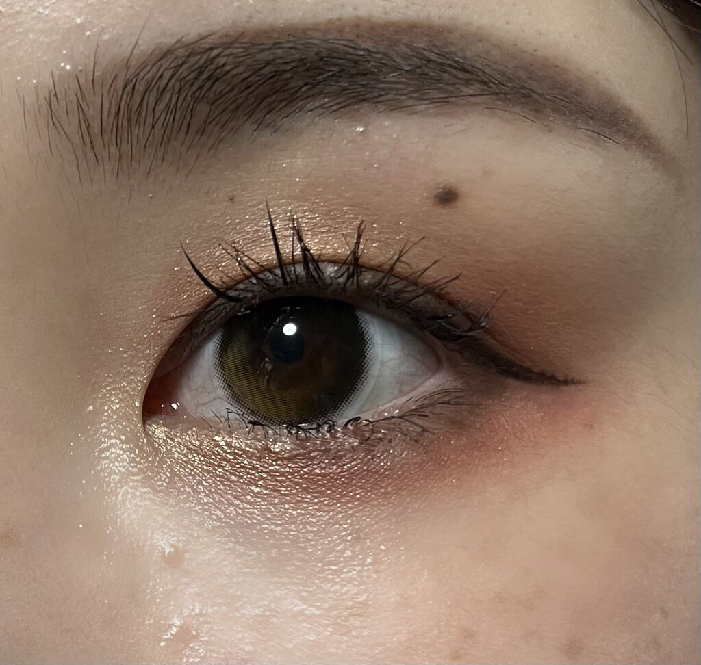 メランジェ シュエット ワンデー/melange+chouette/ワンデー（１DAY）カラコンを使ったクチコミ（3枚目）