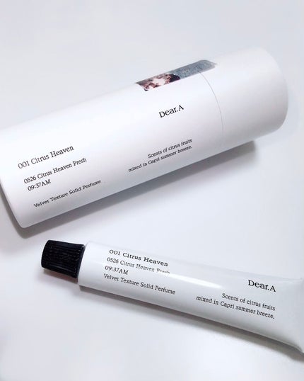 ベルベットテクスチャーソリッドパフューム/Dear.A/練り香水を使ったクチコミ(4枚目)