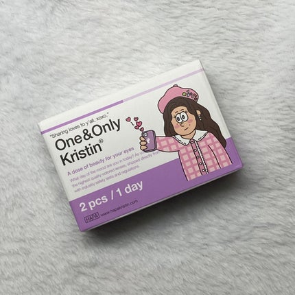 One & Only Kristin/Hapa kristin/カラーコンタクトレンズを使ったクチコミ(1枚目)
