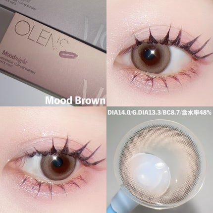 Moodnight 1day/OLENS/カラーコンタクトレンズを使ったクチコミ(4枚目)