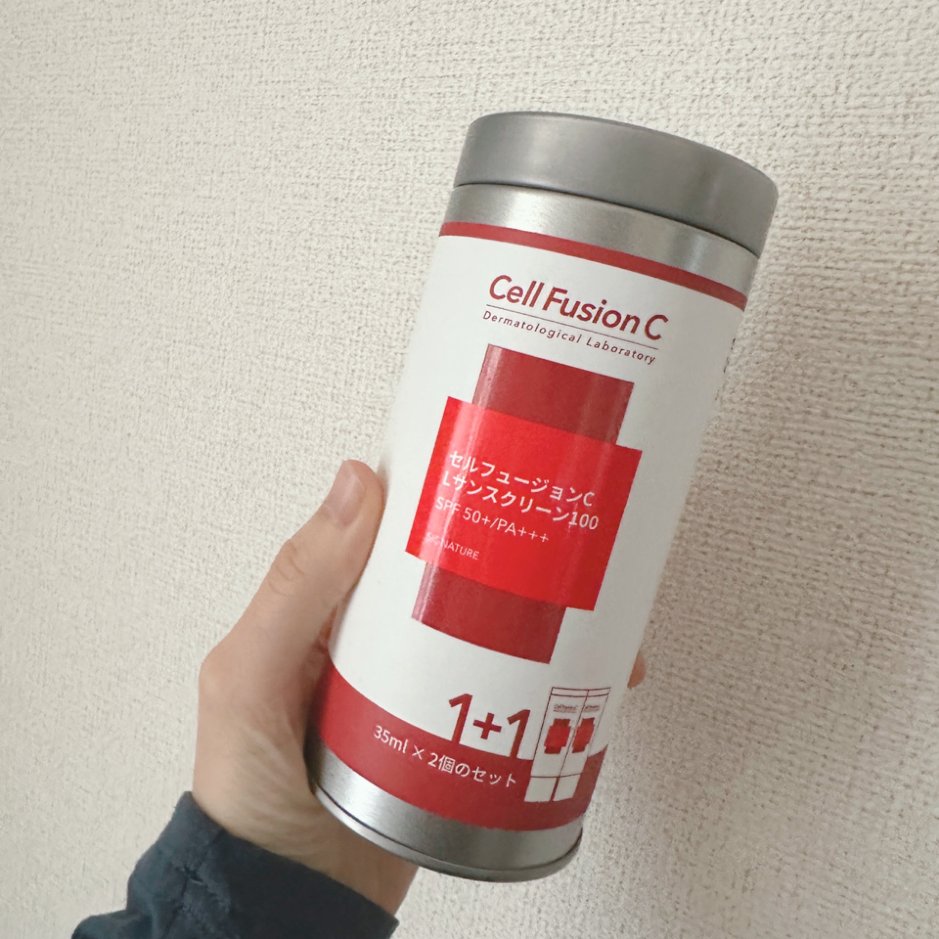 レーザーサンスクリーン 100/Cell Fusion C(セルフュージョンシー)/日焼け止めクリームを使ったクチコミ（2枚目）