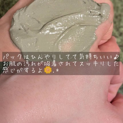 クレイル グリーンイライト/clargile/洗い流すパック・マスクを使ったクチコミ(6枚目)