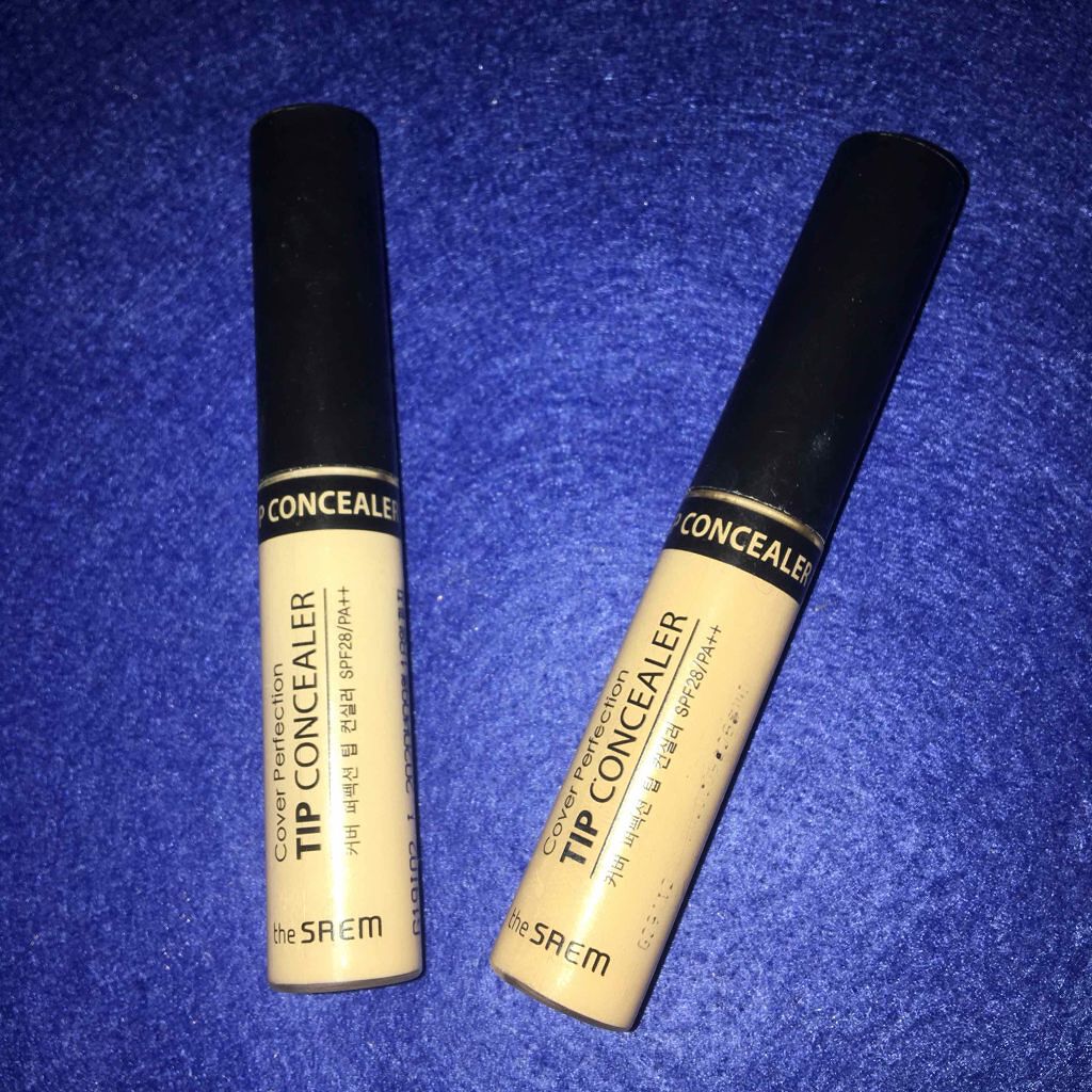カバーパーフェクション チップコンシーラー/the SAEM/リキッドコンシーラーを使ったクチコミ(1枚目)
