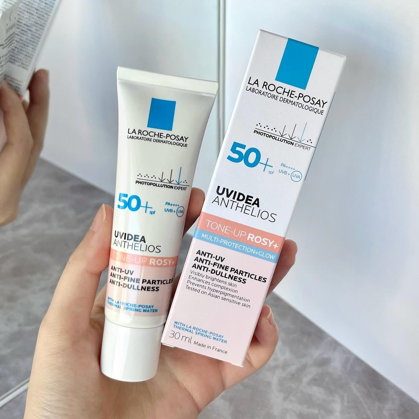 UVイデア XL プロテクショントーンアップ ローズ/ラ ロッシュ ポゼ/日焼け止めクリームを使ったクチコミ(1枚目)