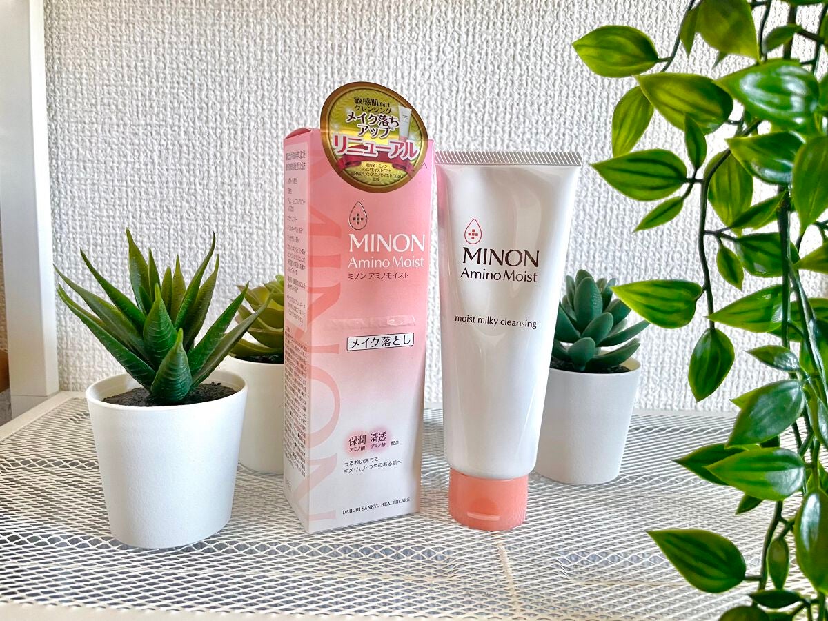 ミノン アミノモイスト モイストミルキィ クレンジング/ミノン/ミルククレンジングを使ったクチコミ(1枚目)