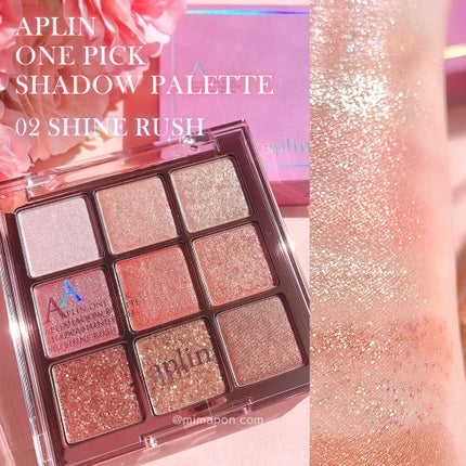 ワンピックアイシャドウパレット/APLIN/アイシャドウパレットを使ったクチコミ(1枚目)