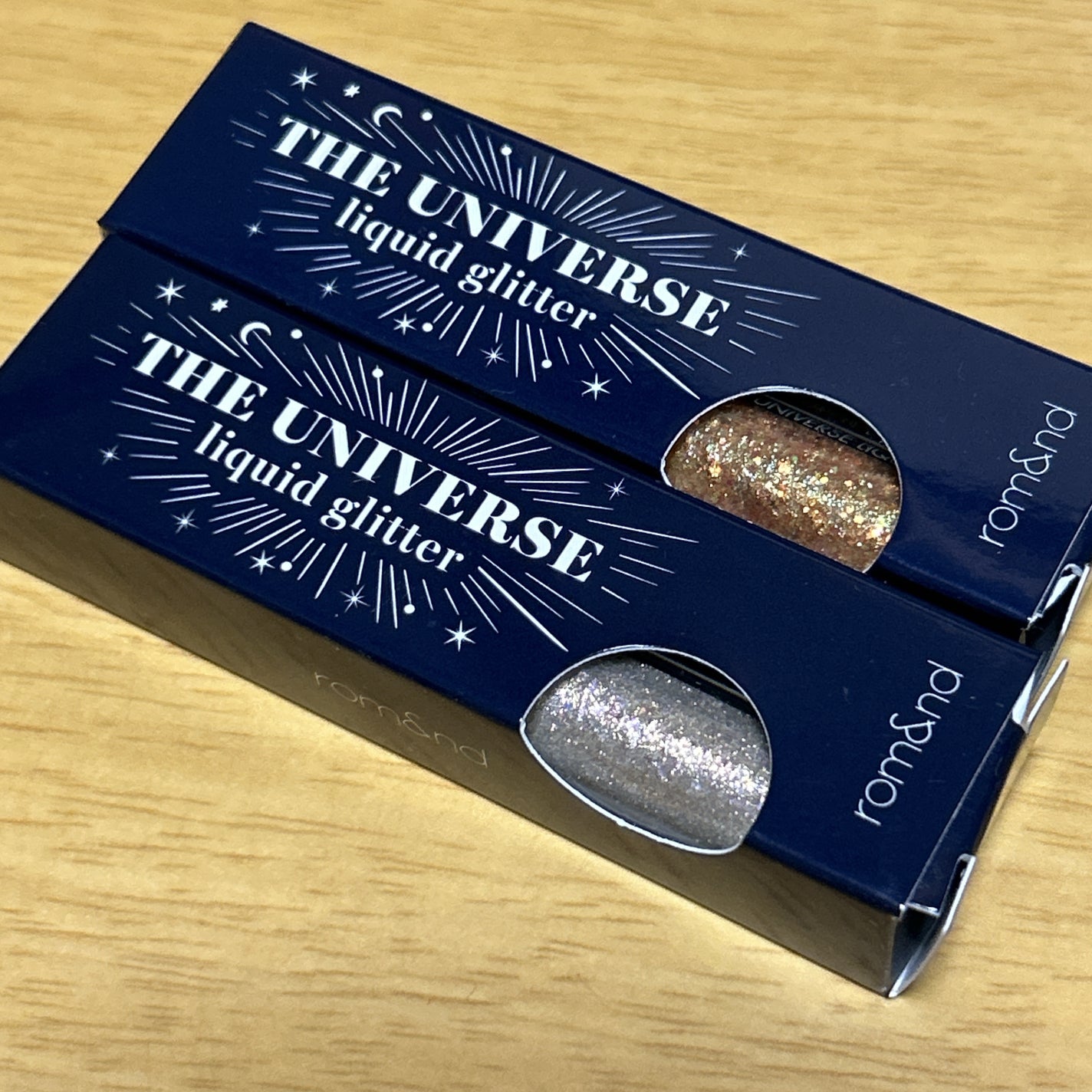 リキッド グリッター シャドウ/rom&nd/グリッターを使ったクチコミ(2枚目)