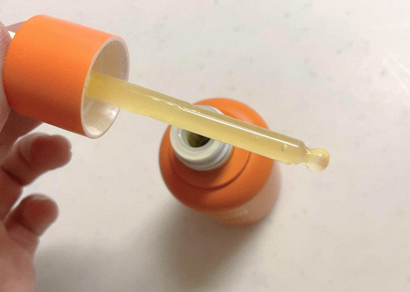 カラーフードシリーズオレンジオアシスセラム/Tovegan/美容液を使ったクチコミ（2枚目）