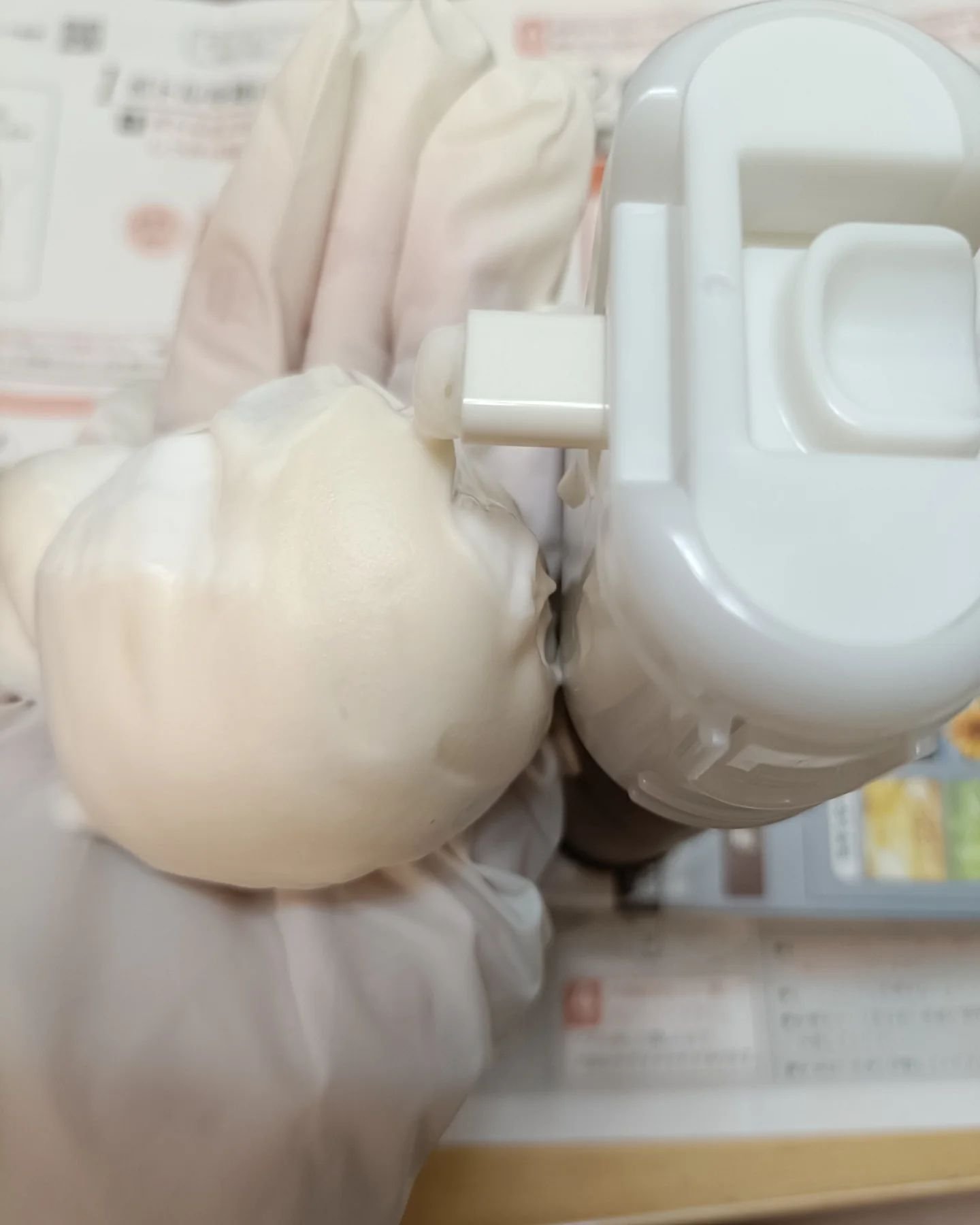 泡クリームカラー 3N シフォンブラウン/ビゲン/ヘアカラーを使ったクチコミ（3枚目）