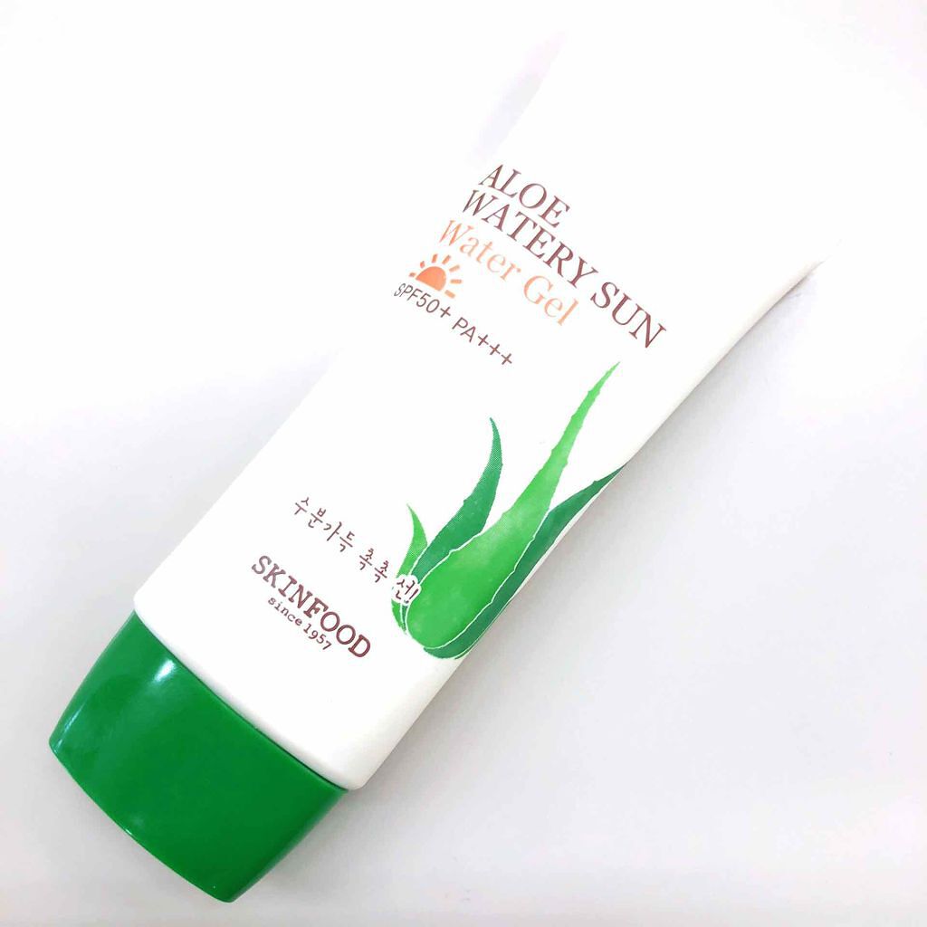 アロエ ウォータリー サン ウォータージェル SKINFOOD