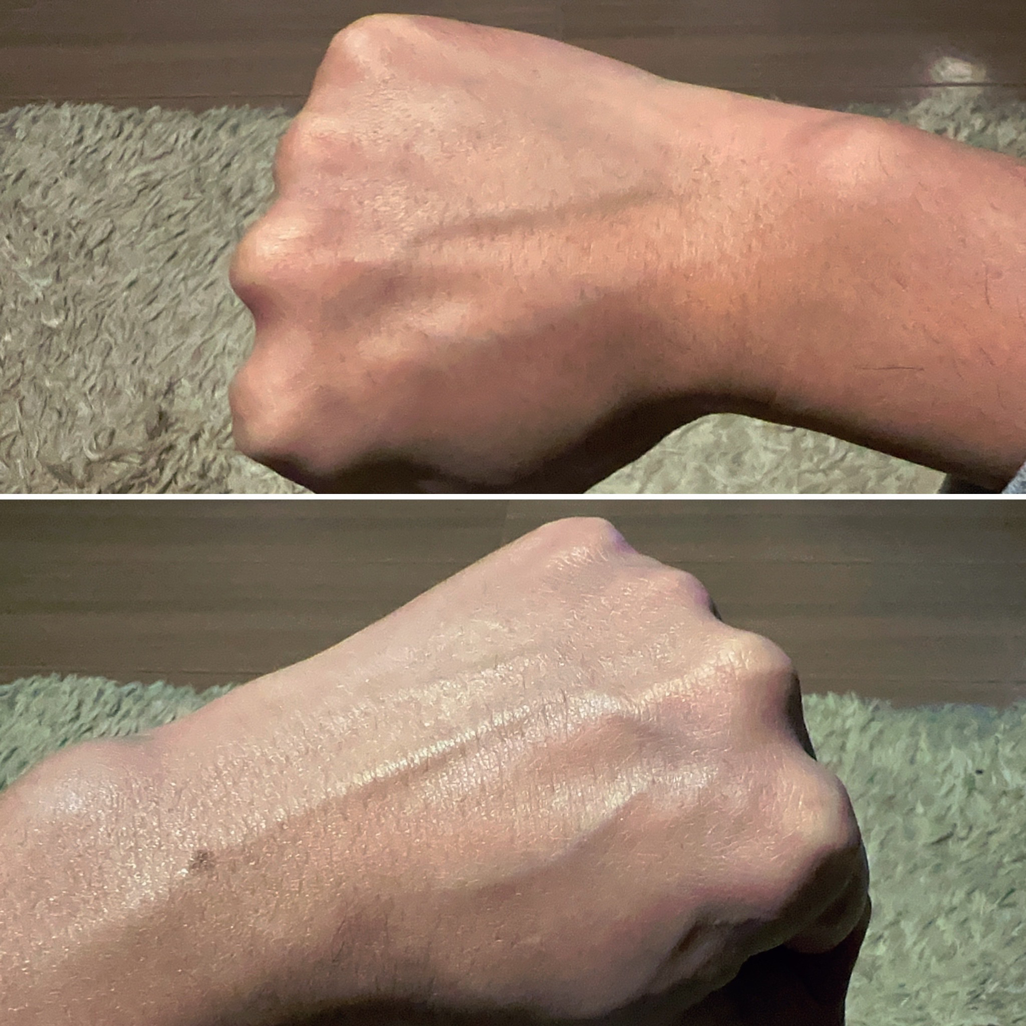 トーンブライトニング トーンアップサンスクリーン/SKIN1004/日焼け止めクリームを使ったクチコミ（2枚目）