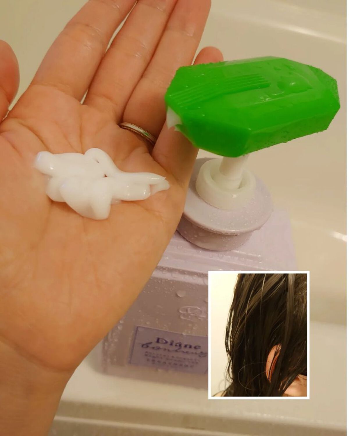 ダイアンボヌール モイスト＆リペア シャンプー/トリートメント ナイトドリームティーの香り/ダイアン/市販シャンプーを使ったクチコミ（3枚目）