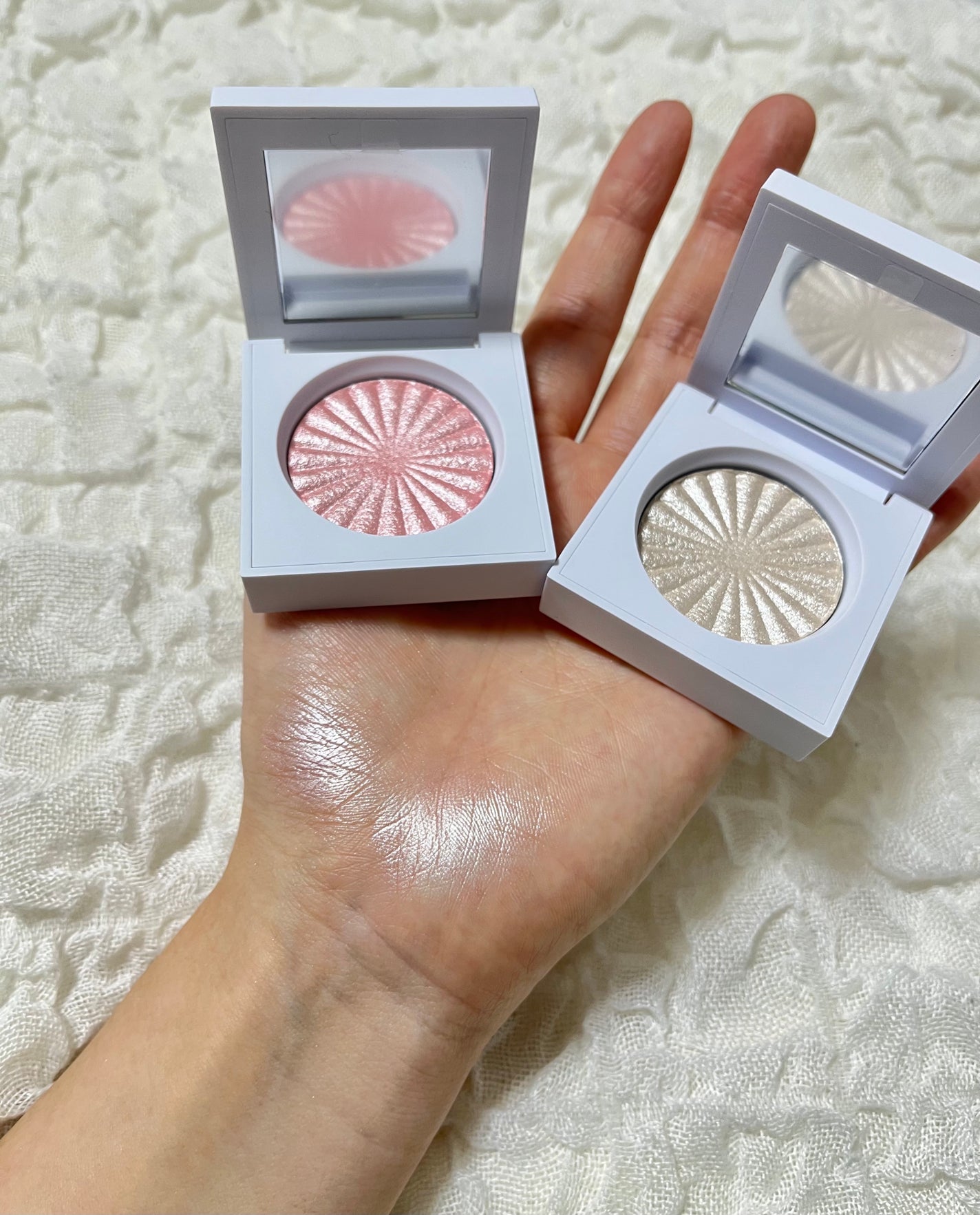 OFRA mini Highlighter/Ofra Cosmetics/パウダーハイライトを使ったクチコミ(3枚目)