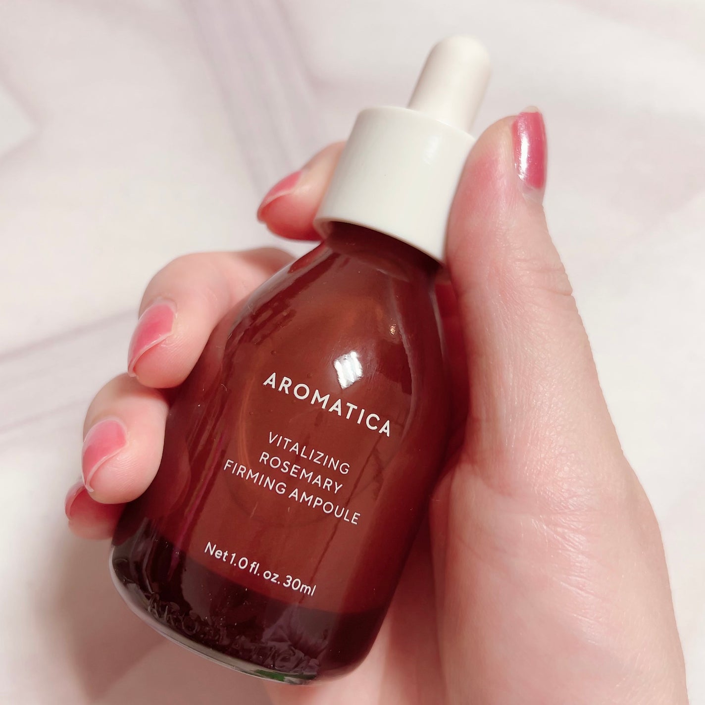 バイタライジング ローズマリー ファーミング アンプル/AROMATICA/美容液を使ったクチコミ(1枚目)