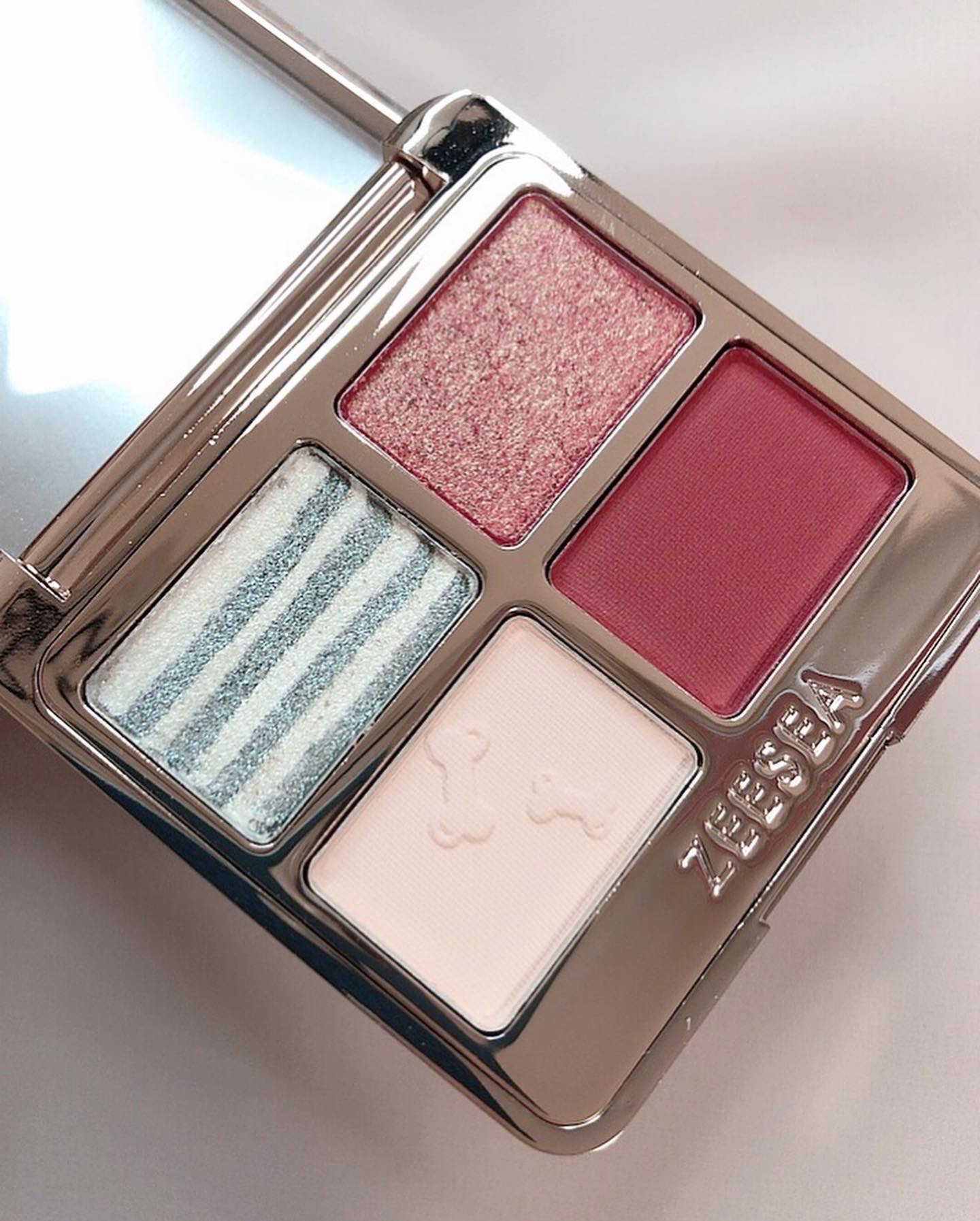 アニマルアイシャドウ(4シェード)/ZEESEA/アイシャドウパレットを使ったクチコミ（3枚目）