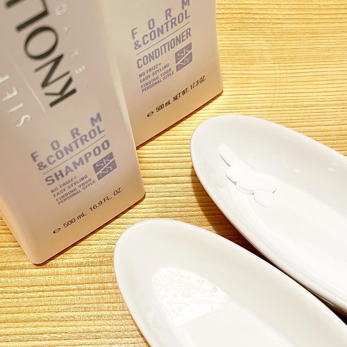 フォルムコントロール ヘアオイル Ｗ/スティーブンノル ニューヨーク/ヘアオイルを使ったクチコミ（2枚目）