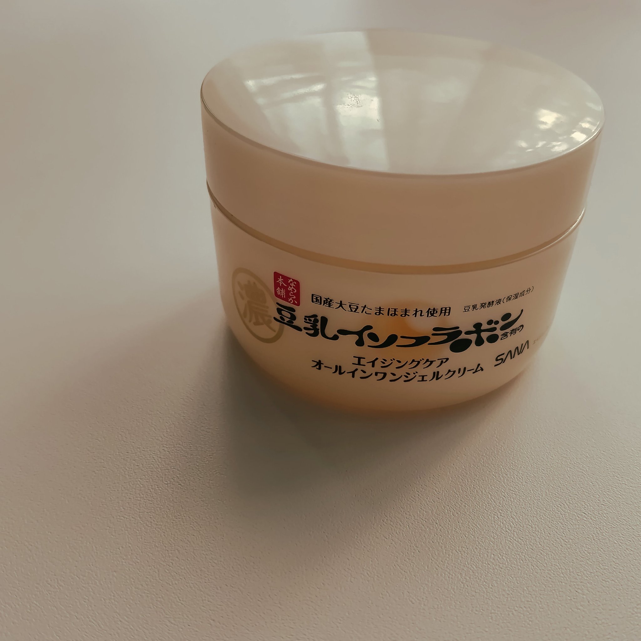 リンクルジェルクリーム Ｎ 100g/なめらか本舗/オールインワン化粧品を使ったクチコミ（1枚目）