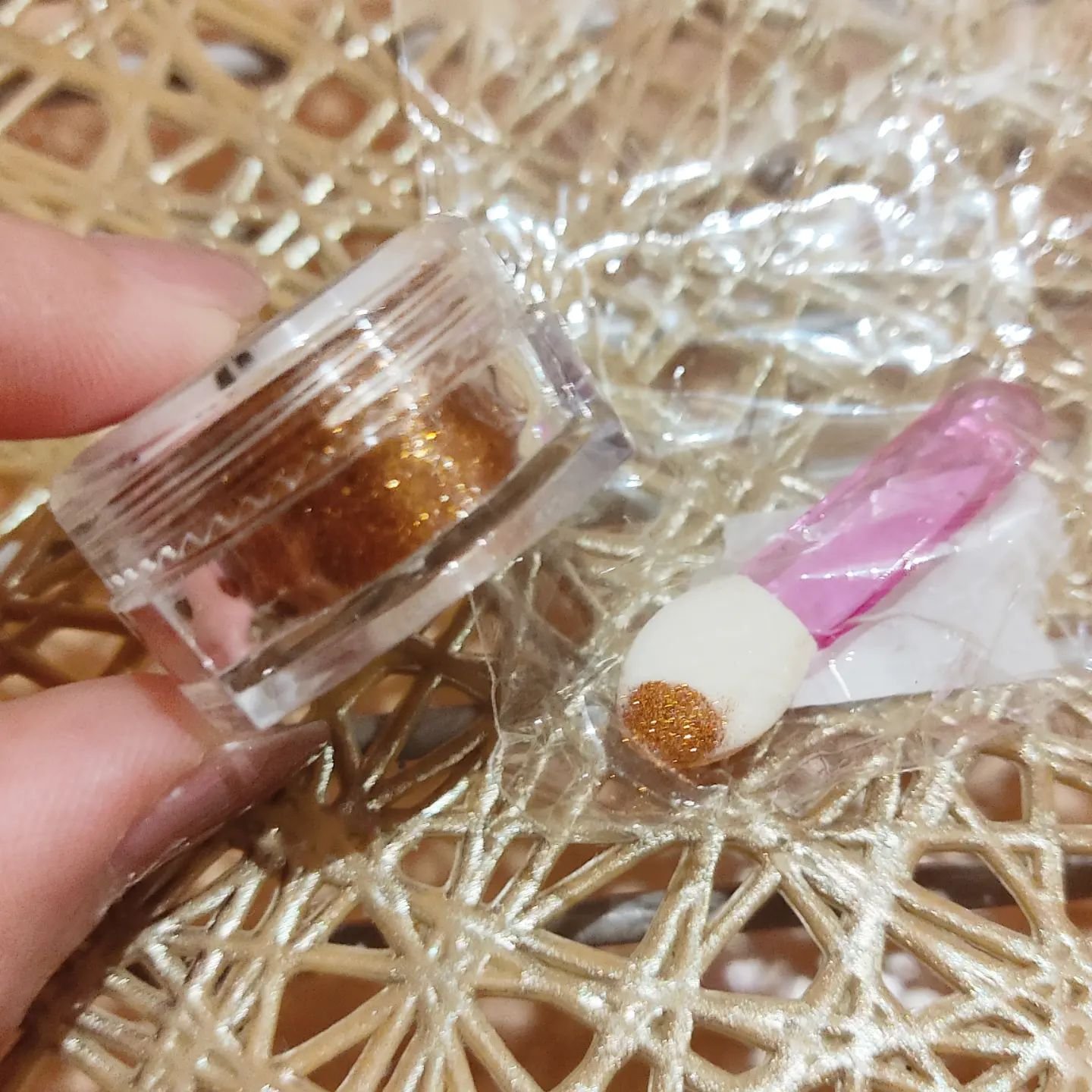 ニュアンスクロムパウダー タイプE/NAILTOWN/ネイル用品を使ったクチコミ（3枚目）