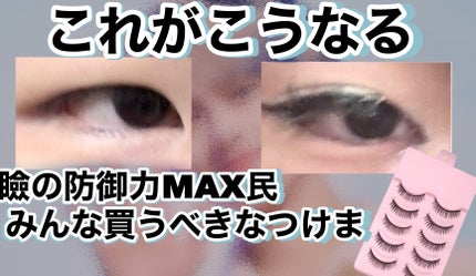 つけまつ毛/SHEIN/つけまつげを使ったクチコミ(1枚目)