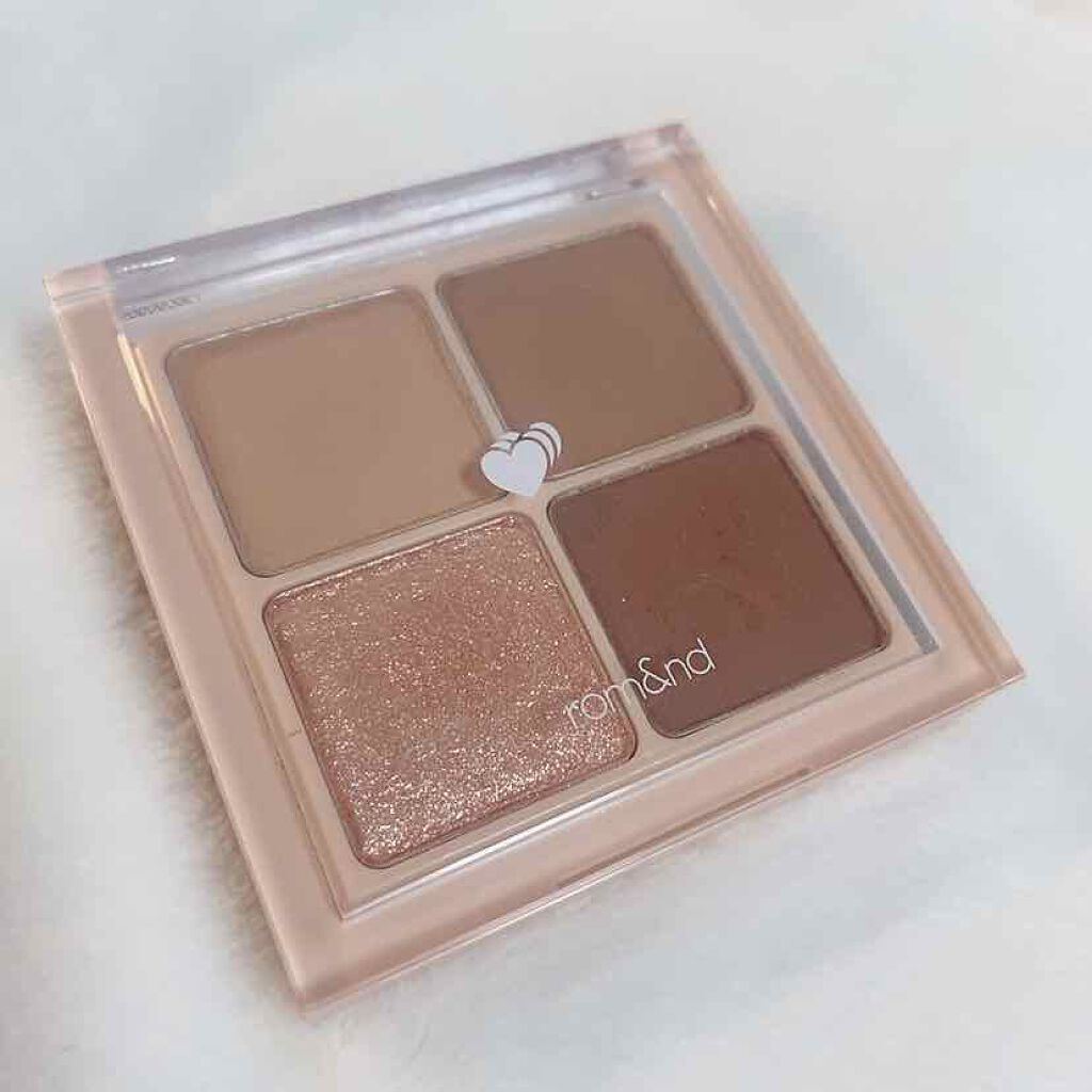 ベターザンアイズ/rom&nd/アイシャドウパレットを使ったクチコミ(1枚目)