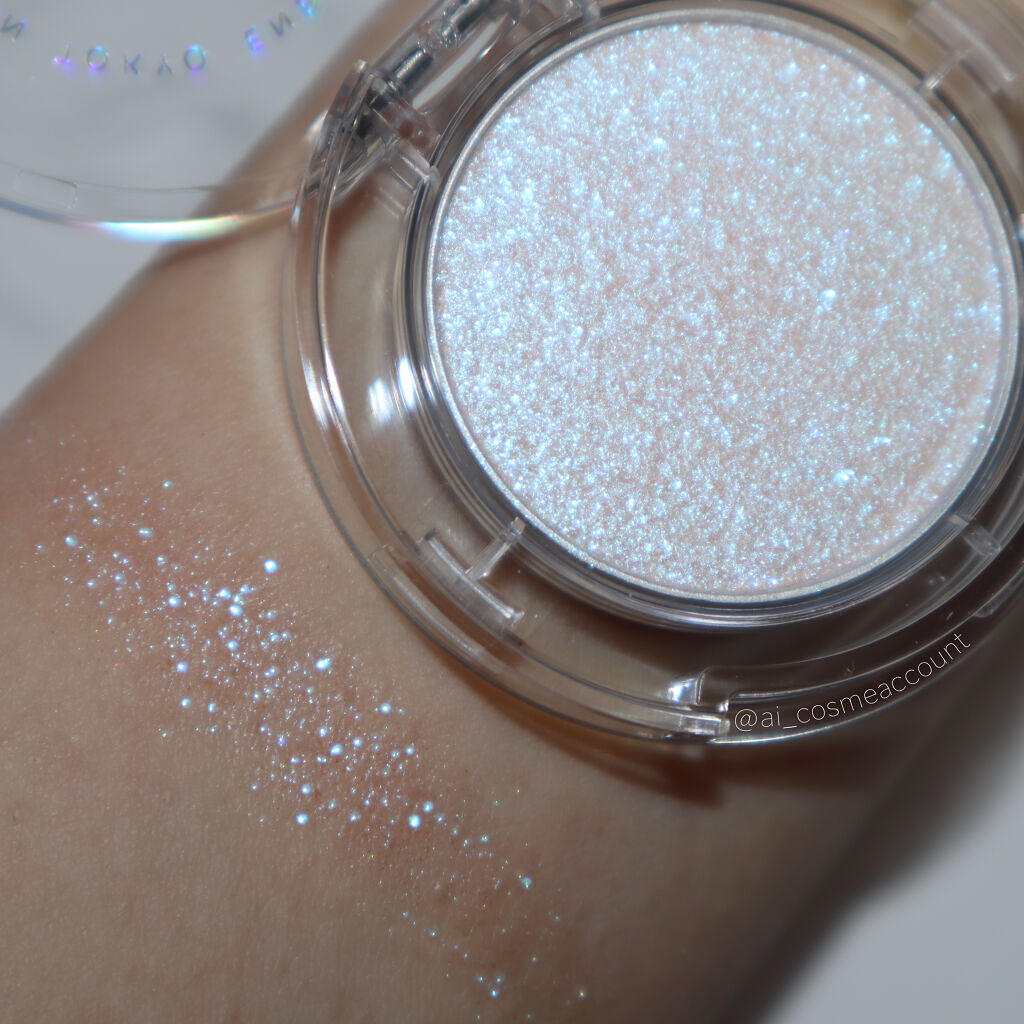 マルチグリッターカラー/ENBAN TOKYO/単色アイシャドウを使ったクチコミ（3枚目）