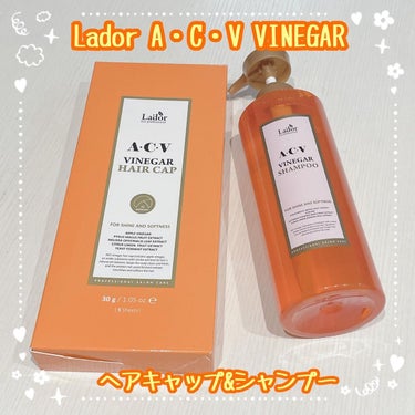 ACV VINEGAR SHAMPOO／TREATMENT/La'dor/シャンプー・コンディショナーを使ったクチコミ（1枚目）