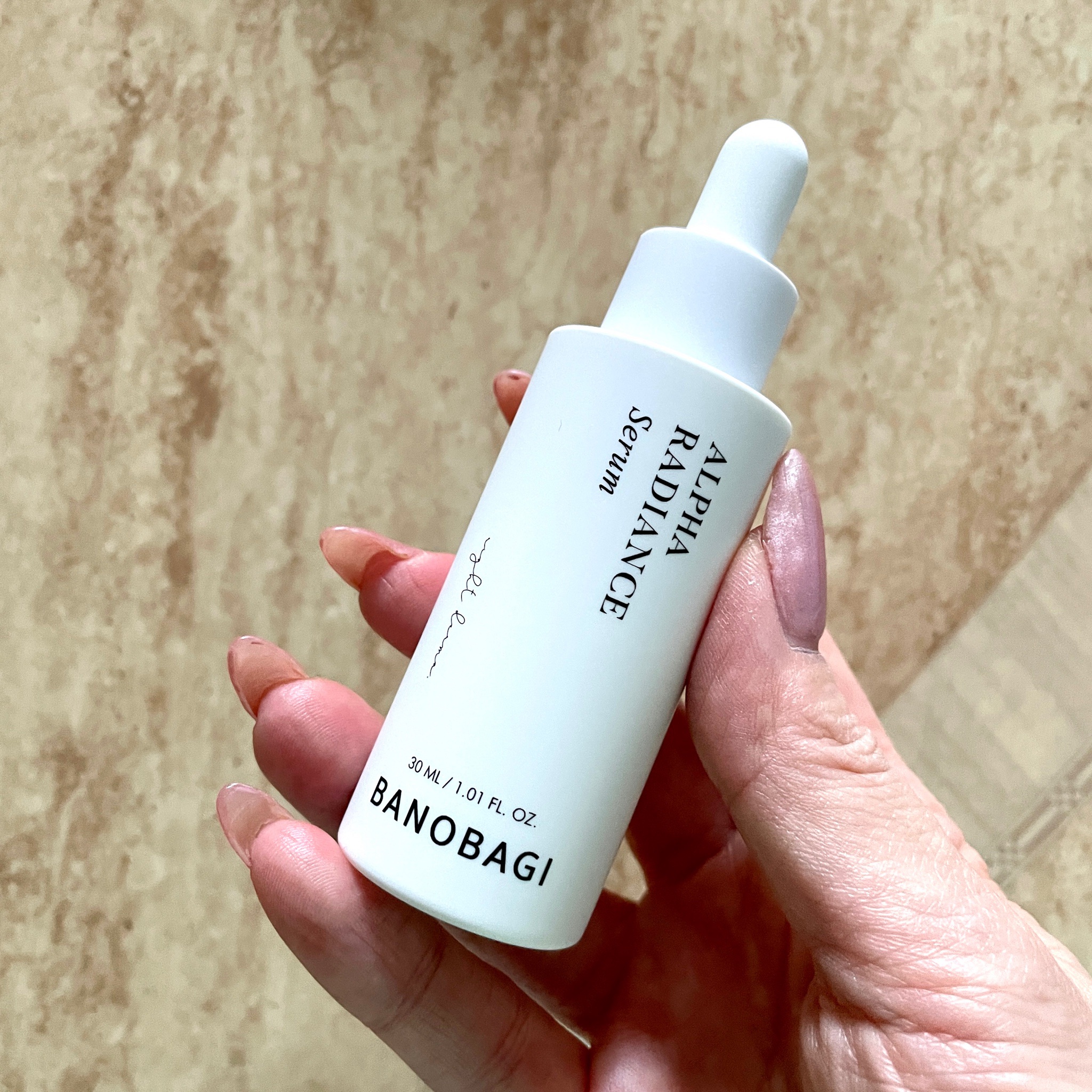 アルファラディアンスグローセラム/BANOBAGI/美容液を使ったクチコミ（1枚目）