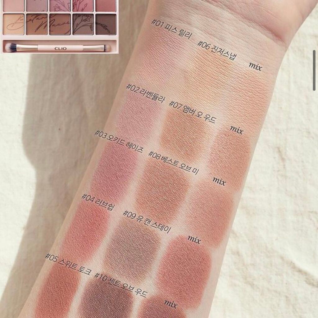 プロ アイ パレット/CLIO/アイシャドウパレットを使ったクチコミ(4枚目)