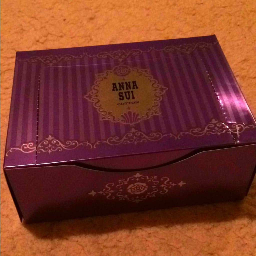 コットン/ANNA SUI/コットンを使ったクチコミ（1枚目）