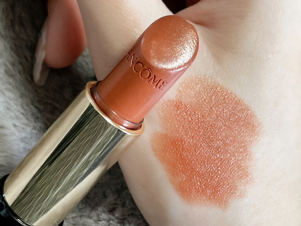 ラプソリュ ルージュ C76 ブラン セピア/LANCOME/口紅を使ったクチコミ（2枚目）