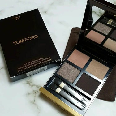 アイ カラー クォード C /TOM FORD BEAUTY/アイシャドウパレットを使ったクチコミ（1枚目）