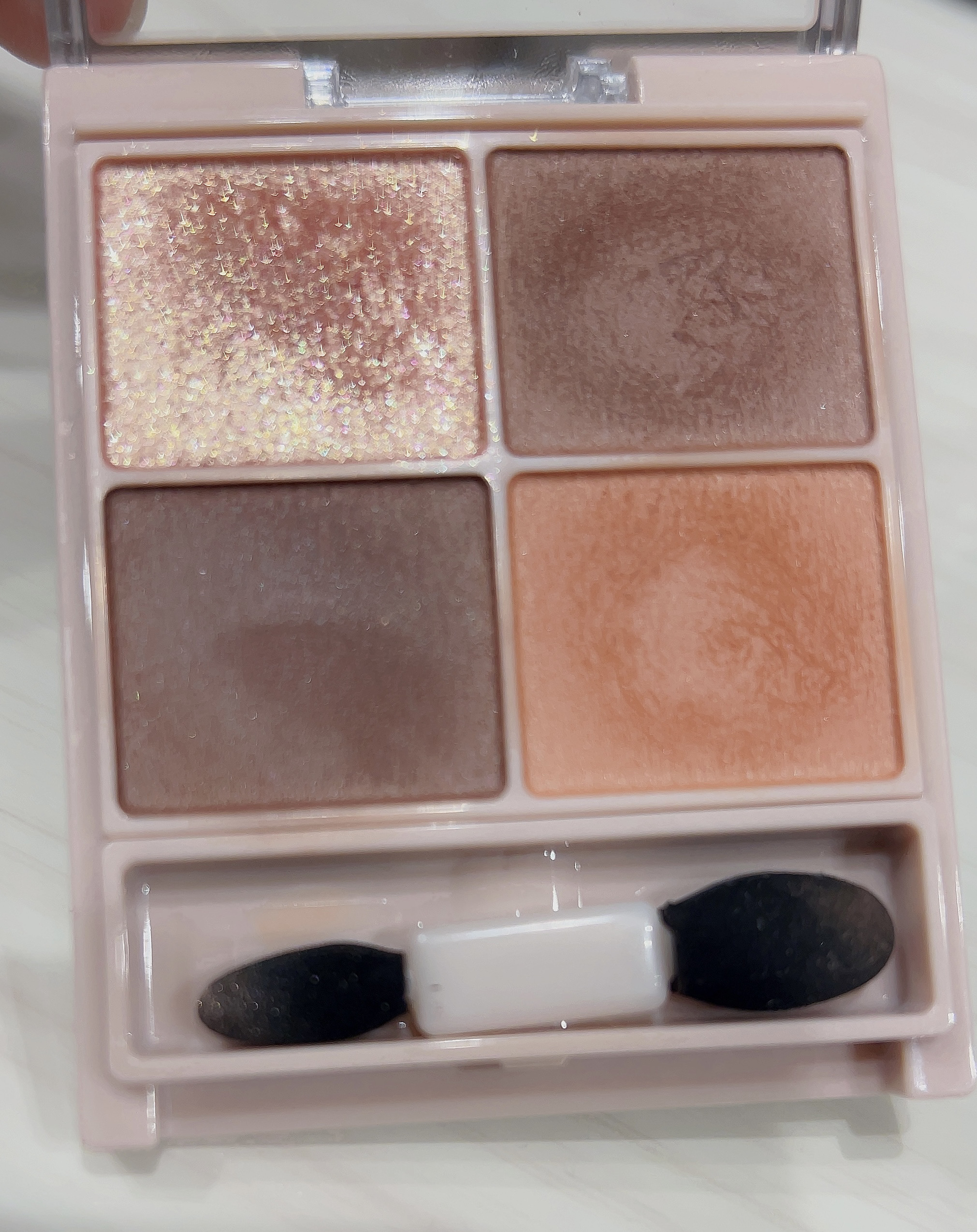 シルキースフレアイズ（マットタイプ）/キャンメイク/アイシャドウパレットを使ったクチコミ（3枚目）