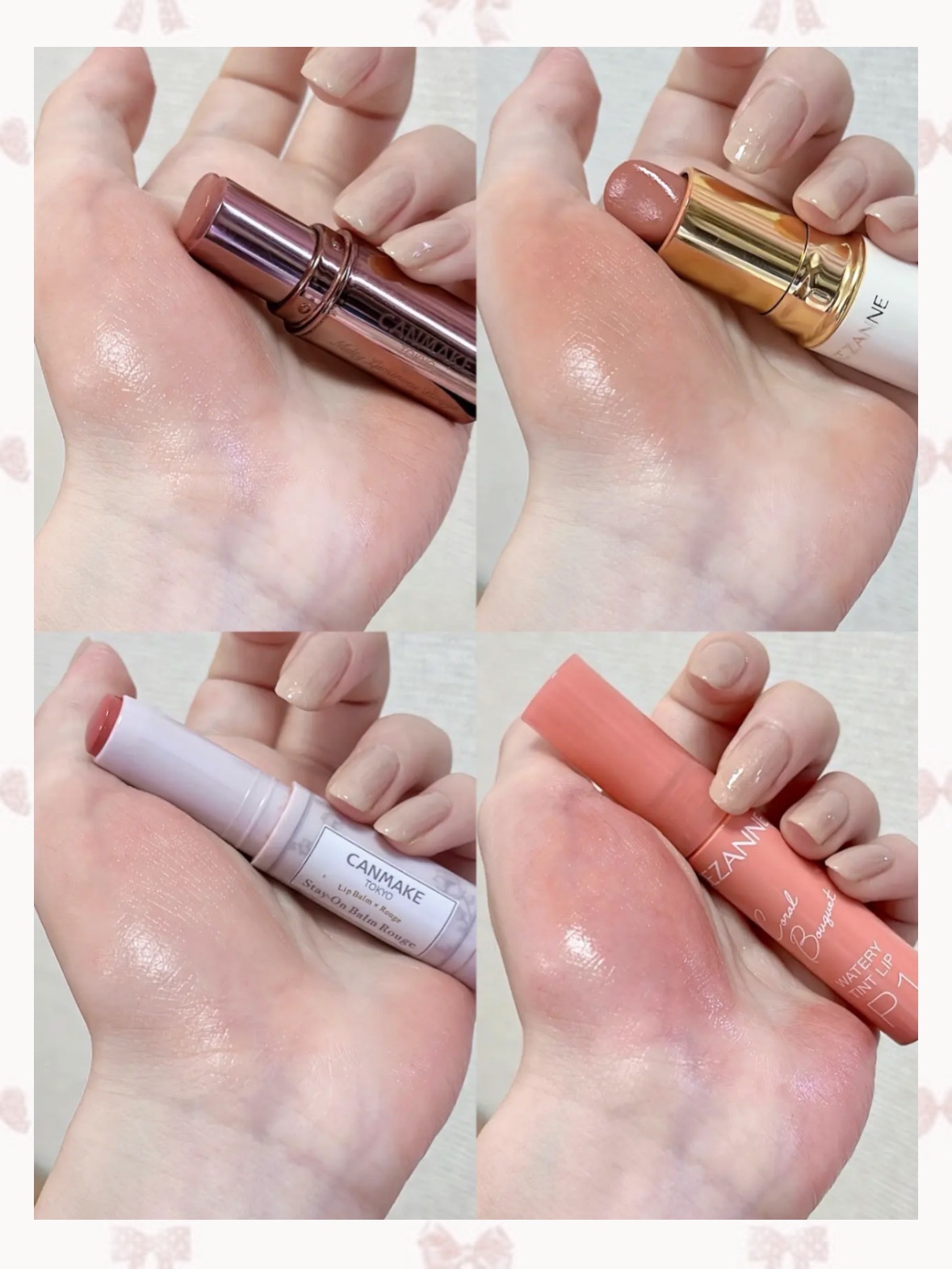 ラスティンググロスリップ/CEZANNE/口紅を使ったクチコミ（3枚目）