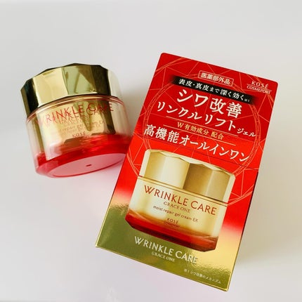 リンクルケア モイストジェルクリーム/グレイスワン/オールインワン化粧品を使ったクチコミ(2枚目)