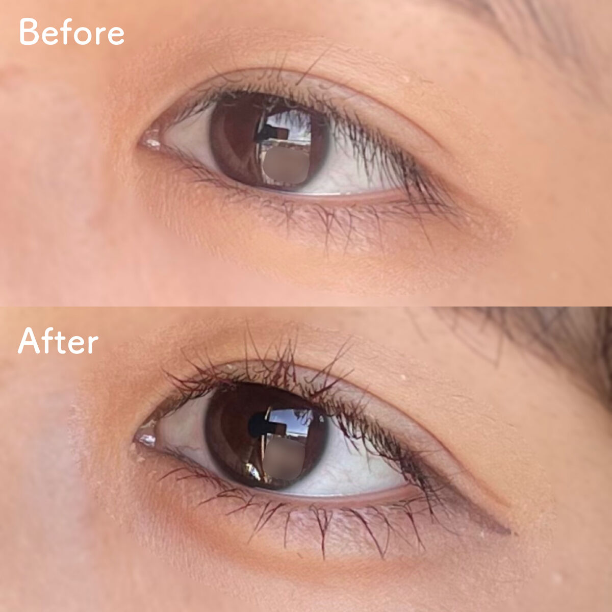 パーフェクトエクステンション マスカラ for カール/D-UP/マスカラを使ったクチコミ（2枚目）