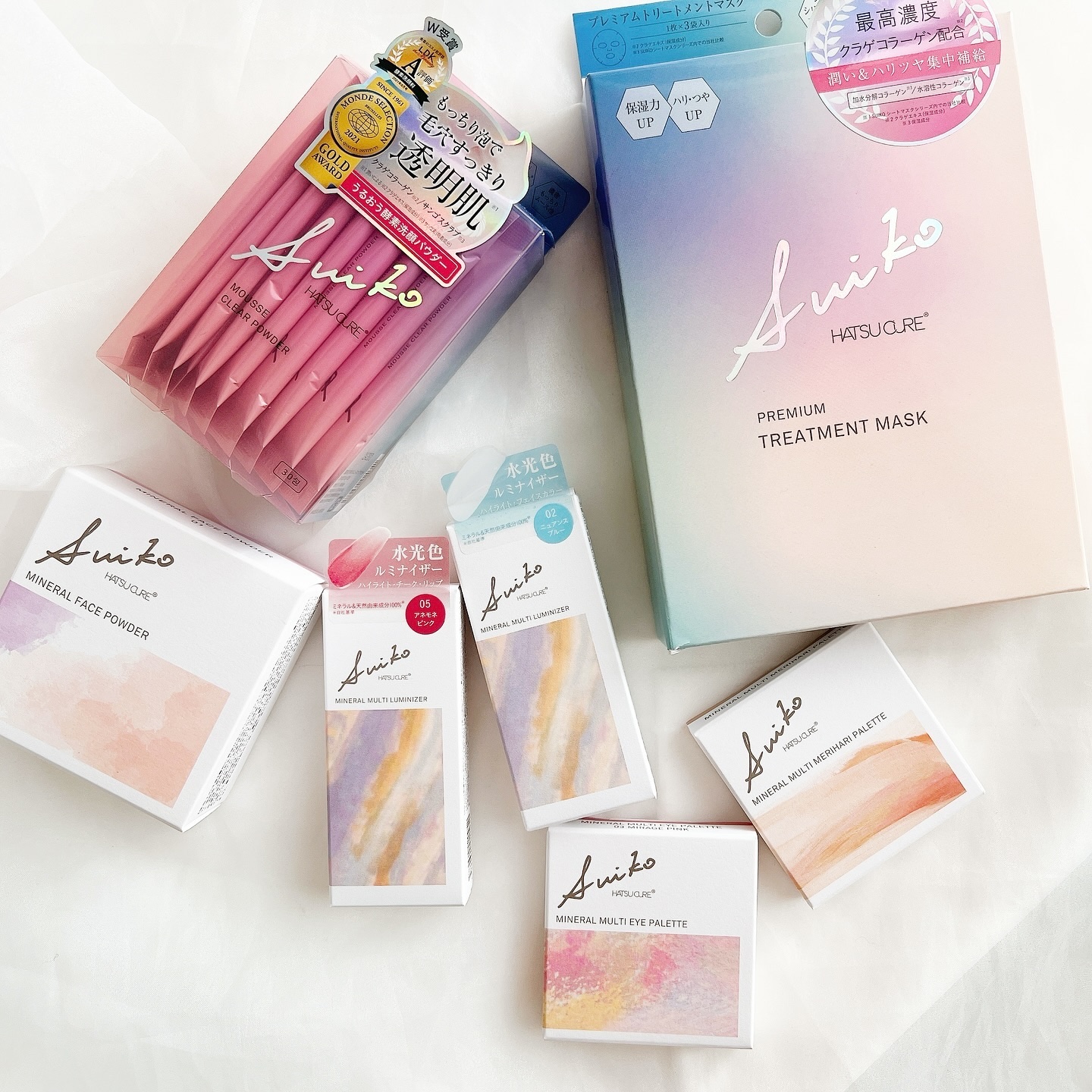 ミネラルマルチアイパレット/SUIKO HATSUCURE/マルチパレットを使ったクチコミ（2枚目）