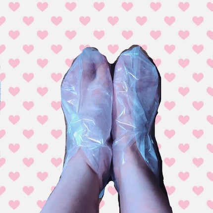 リベルタ ふわふわマシュマロフットのクチコミ「近所のドラッグストアで
見つけたので買ってみました🧚♀️💜
❥水溶性コラーゲン
❥ヒアル.....」(2枚目)