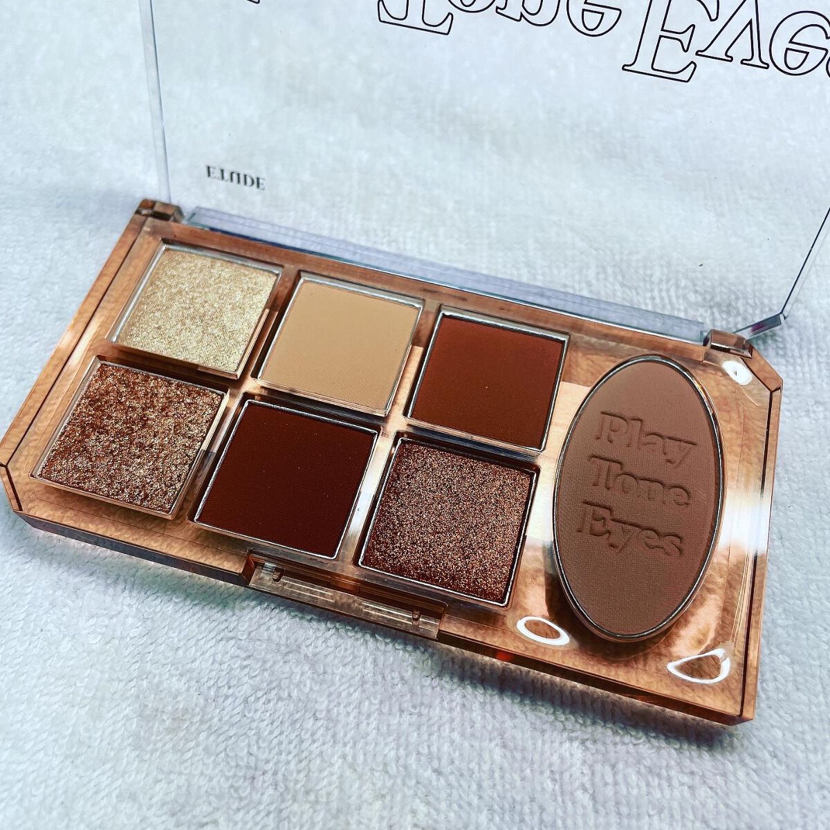 プレイトーンアイパレット/ETUDE/アイシャドウパレットを使ったクチコミ（3枚目）