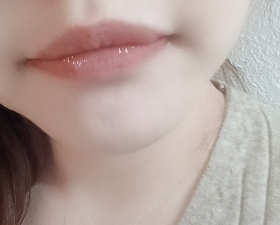 グラスティングウォーターグロス/rom&nd/リップグロスを使ったクチコミ（3枚目）