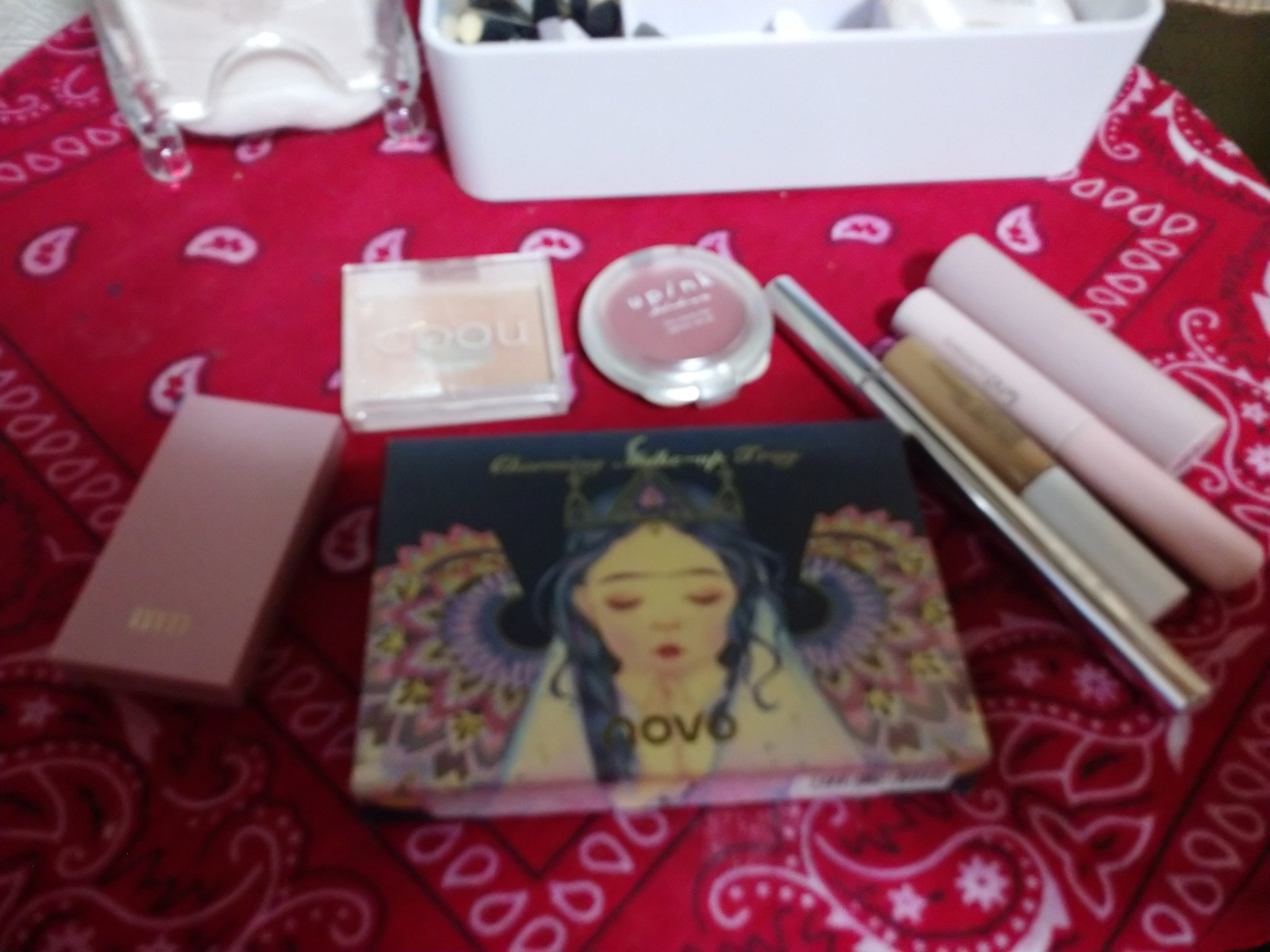 アイシャドウパレット 8色/xixi/アイシャドウパレットを使ったクチコミ（2枚目）