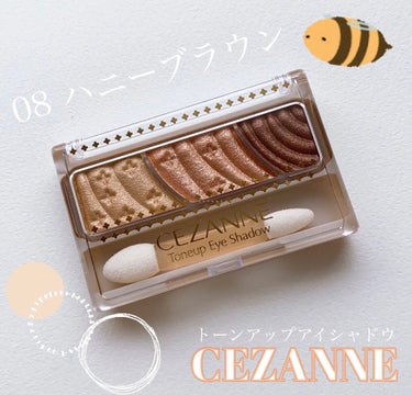 トーンアップアイシャドウ/CEZANNE/パウダーアイシャドウを使ったクチコミ（1枚目）