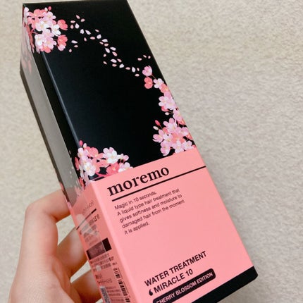 ウォータートリートメントミラクル10/moremo/洗い流すヘアトリートメントを使ったクチコミ(1枚目)