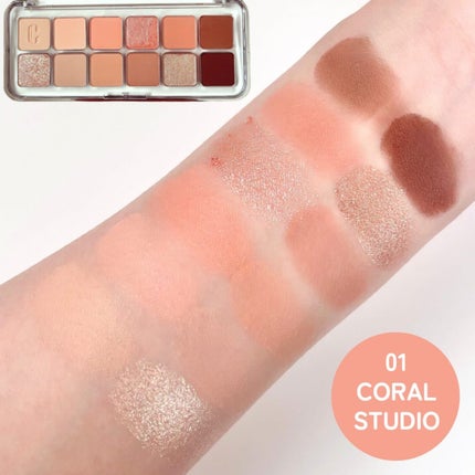 プロ アイ パレット エアー/CLIO/アイシャドウパレットを使ったクチコミ(4枚目)