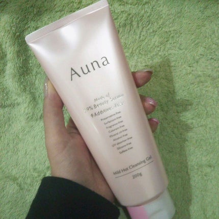 マイルドホットクレンジングジェル/Auna/クレンジングジェルを使ったクチコミ(1枚目)
