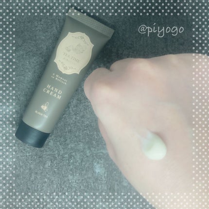 ティータイム ハンドクリーム ブラックティーの香り/BIBIDAY/ハンドクリームを使ったクチコミ(3枚目)