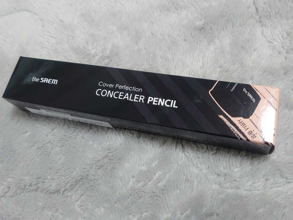 カバーパーフェクション コンシーラー ペンシル/the SAEM/ペンシルコンシーラーを使ったクチコミ(1枚目)