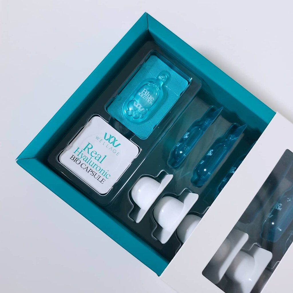 リアルヒアルロニック ブルーワンデーキット 3個セット/Wellage/美容液を使ったクチコミ（2枚目）
