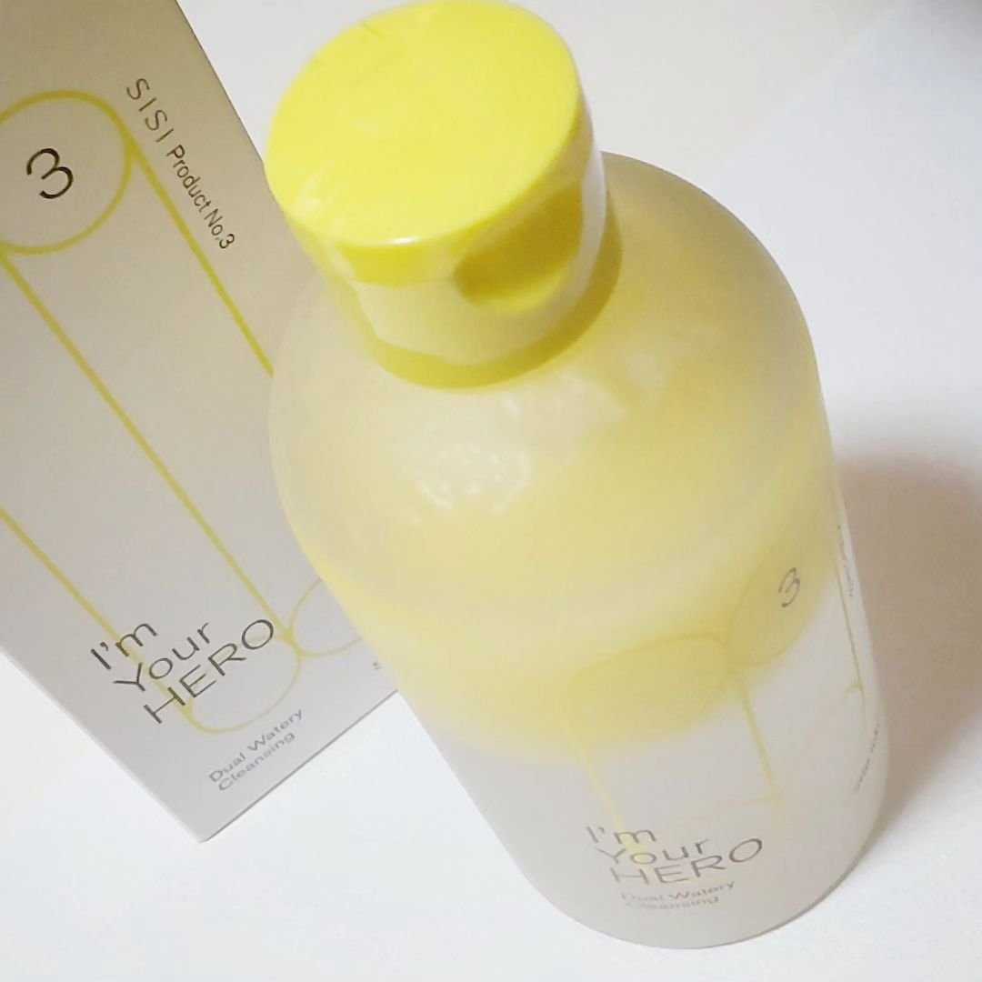 アイムユアヒーロー/SISI/クレンジングウォーターを使ったクチコミ（3枚目）