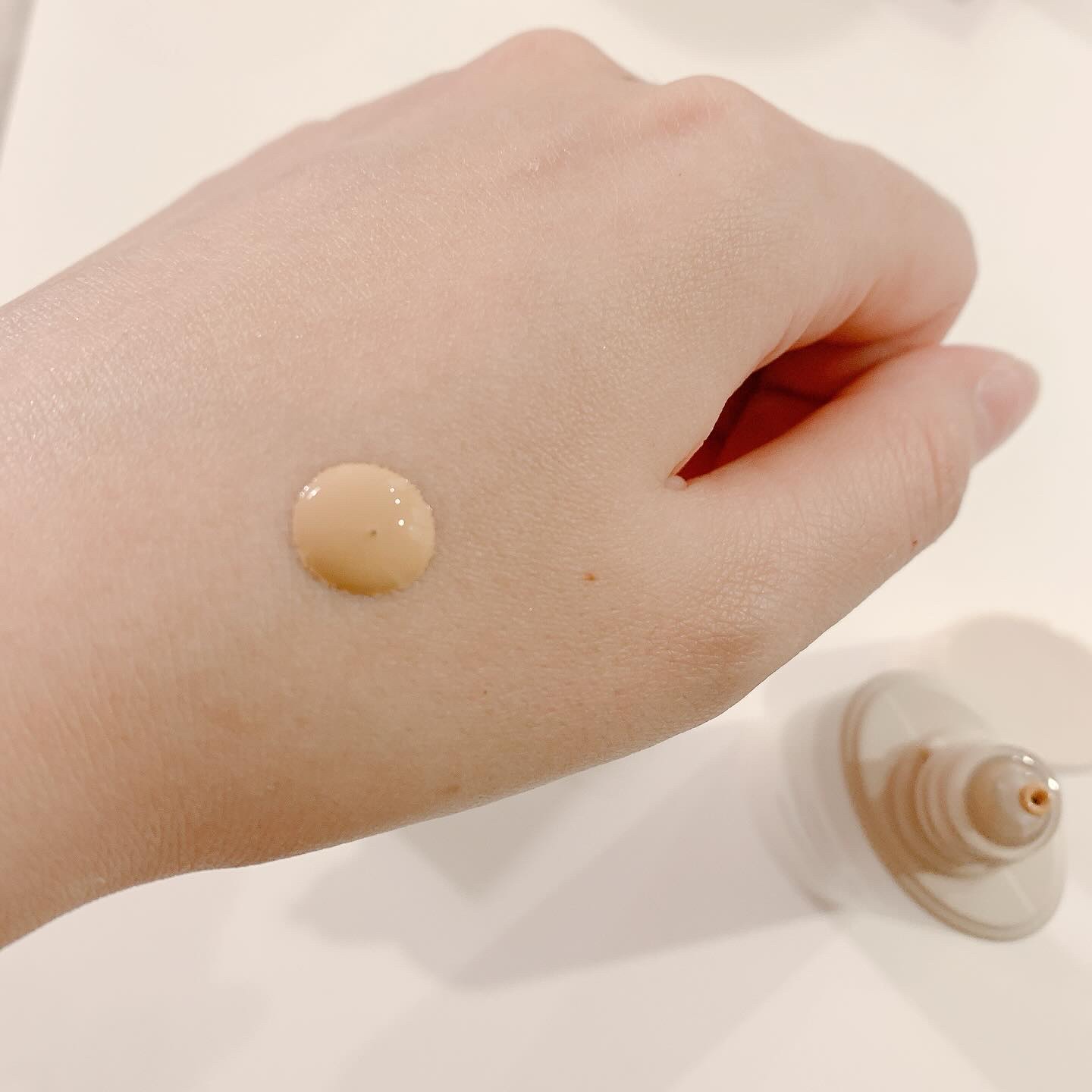 オルビスユー カラースキンケアマスク ファンデーション/オルビス/リキッドファンデーションを使ったクチコミ（2枚目）